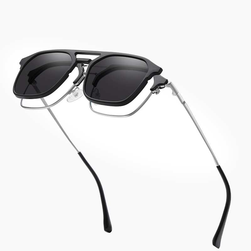 Women'S Fashion Eyewear - Clip On Polarized Sun Glasses Man
