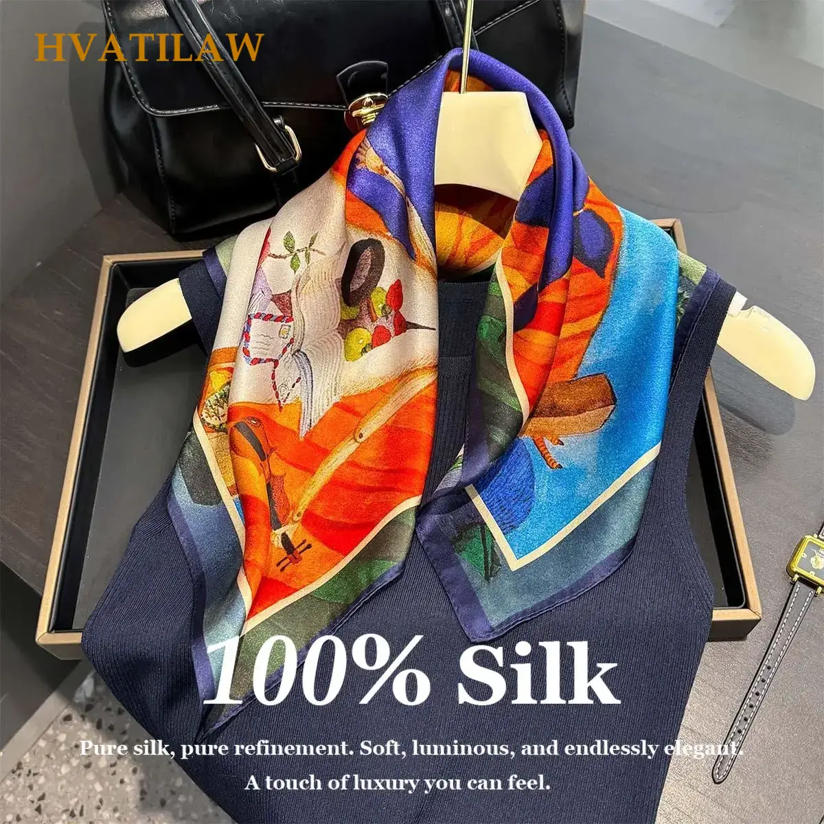 Women'S Fashion Poncho - 100% Pure Silk Scarf Summer Women