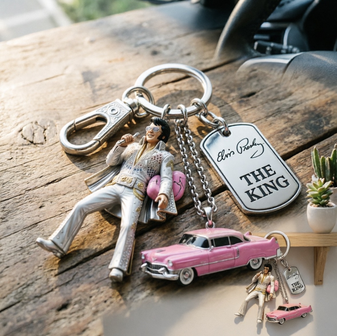 Women'S Fashion Jewellery - Michael Jackson Keychain, Classic Dance King