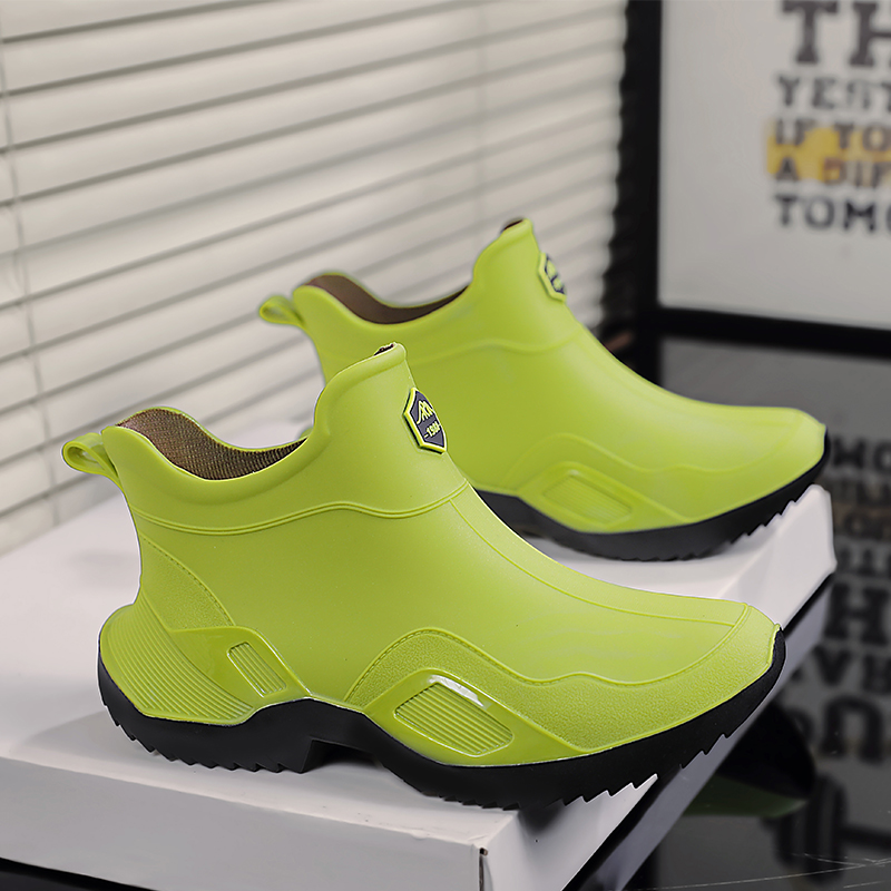 Women'S Fashion Rain Boots - Short Rain Boots for Men and