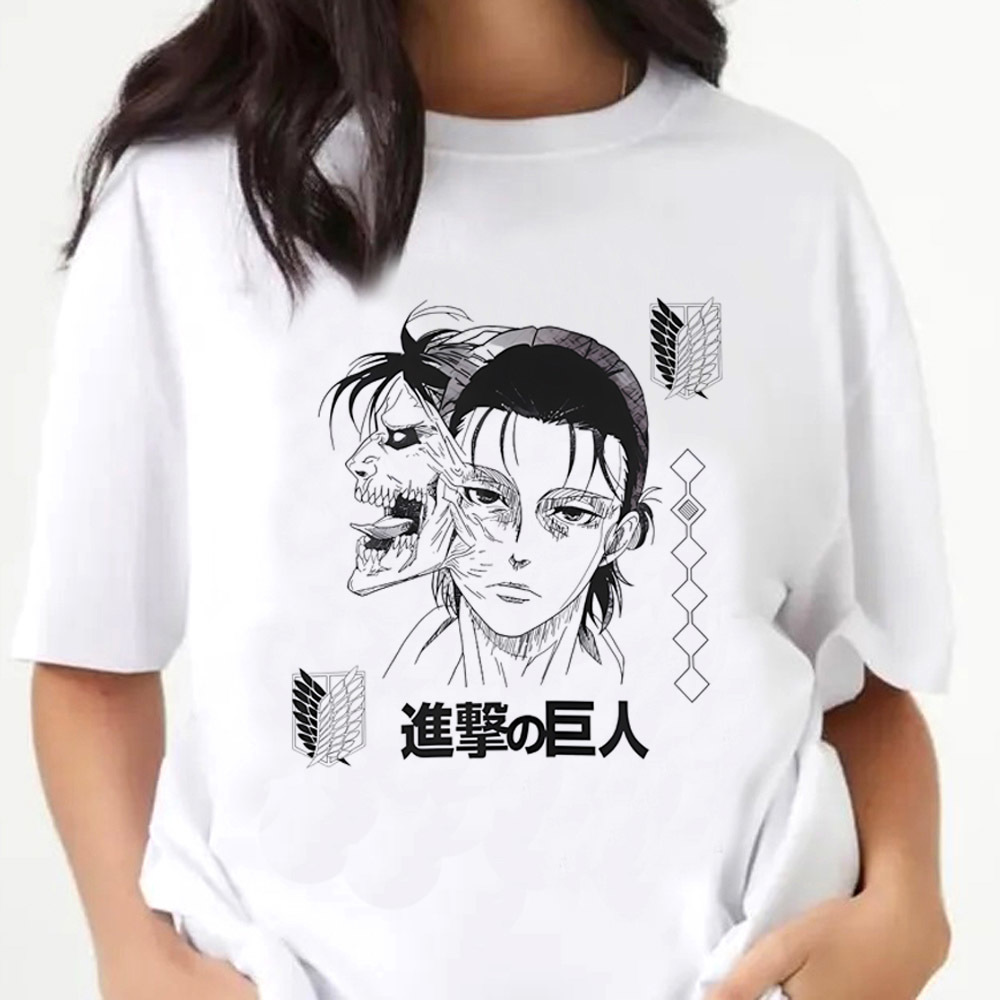 Women'S Fashion In The 80S - Attack on Titan shirt femme anime