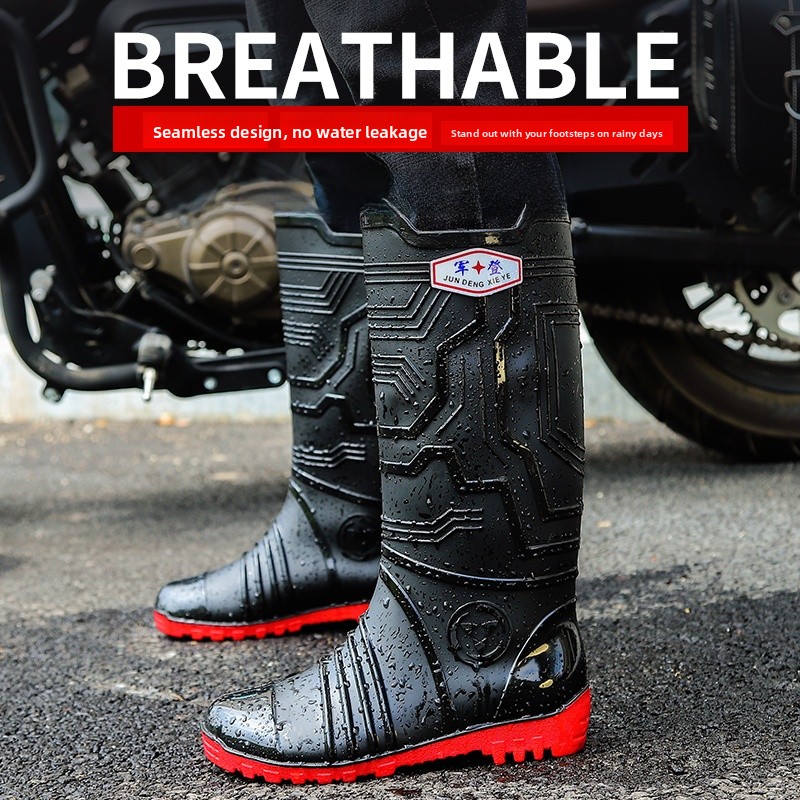 Fashionable High-Tube Unisex M - Women'S Fashion Rain Boots review and price
