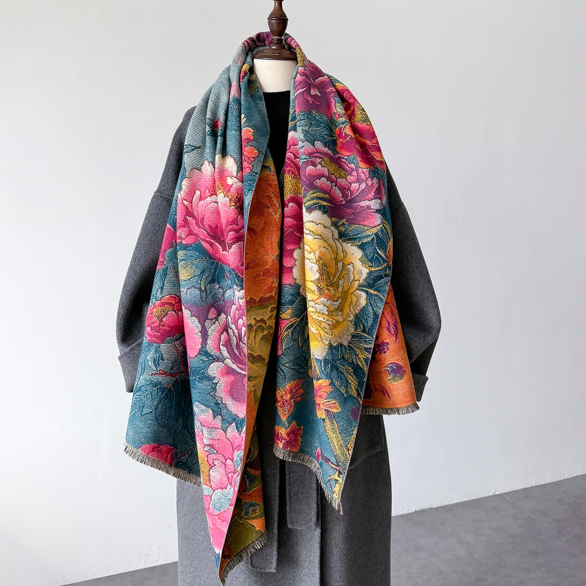 Warm Cashmere Scarf Women Shaw - Women'S Fashion Poncho review and price