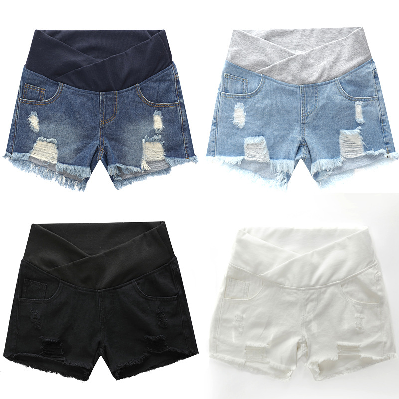 Hot Maternity Shorts High Wais - Mom Jeans Women review and price