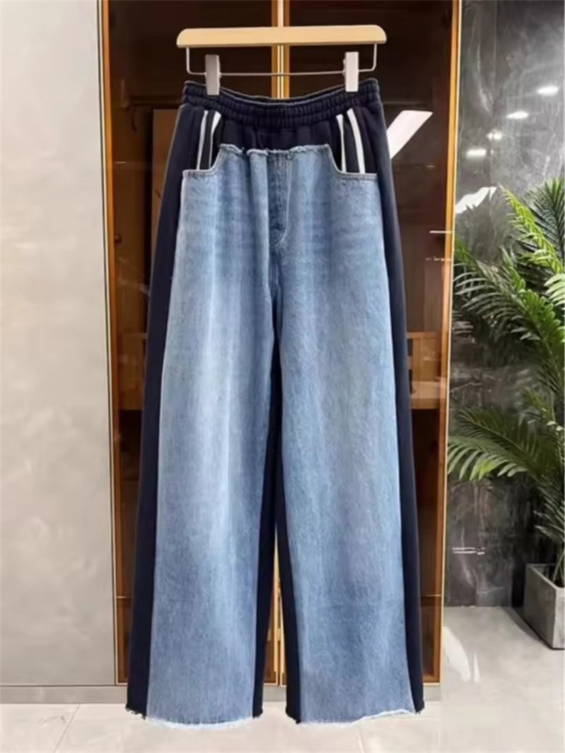 Fashion Heavy Duty Patchwork D - Mom Jeans Women review and price
