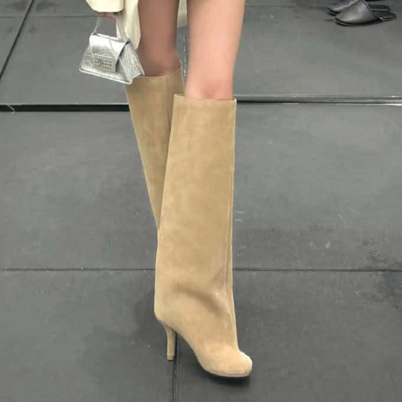 Women Knee High Boots Suede Hi - Women'S Fashion Winter 2026 review and price