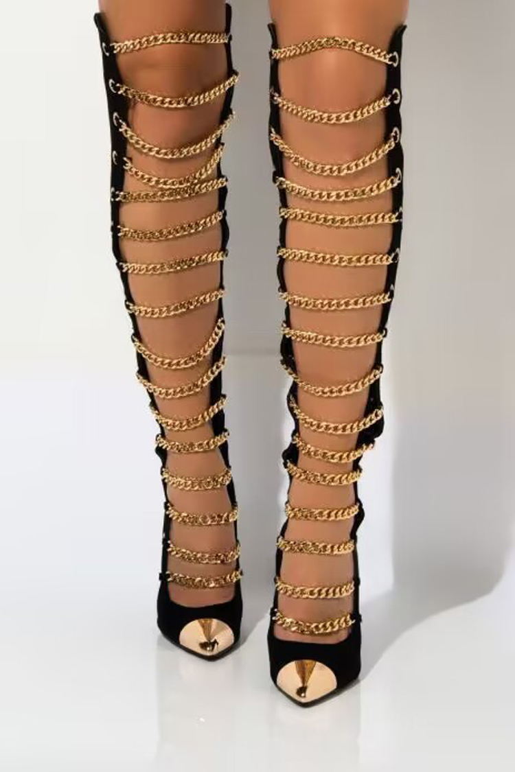 Sexy Metal Gold Chains Strap F - Women'S Fashion Jewellery review and price