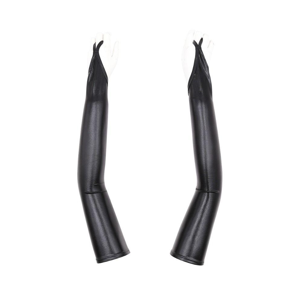 Fingerless Design Women Latex  - Women Fashion Gloves review and price