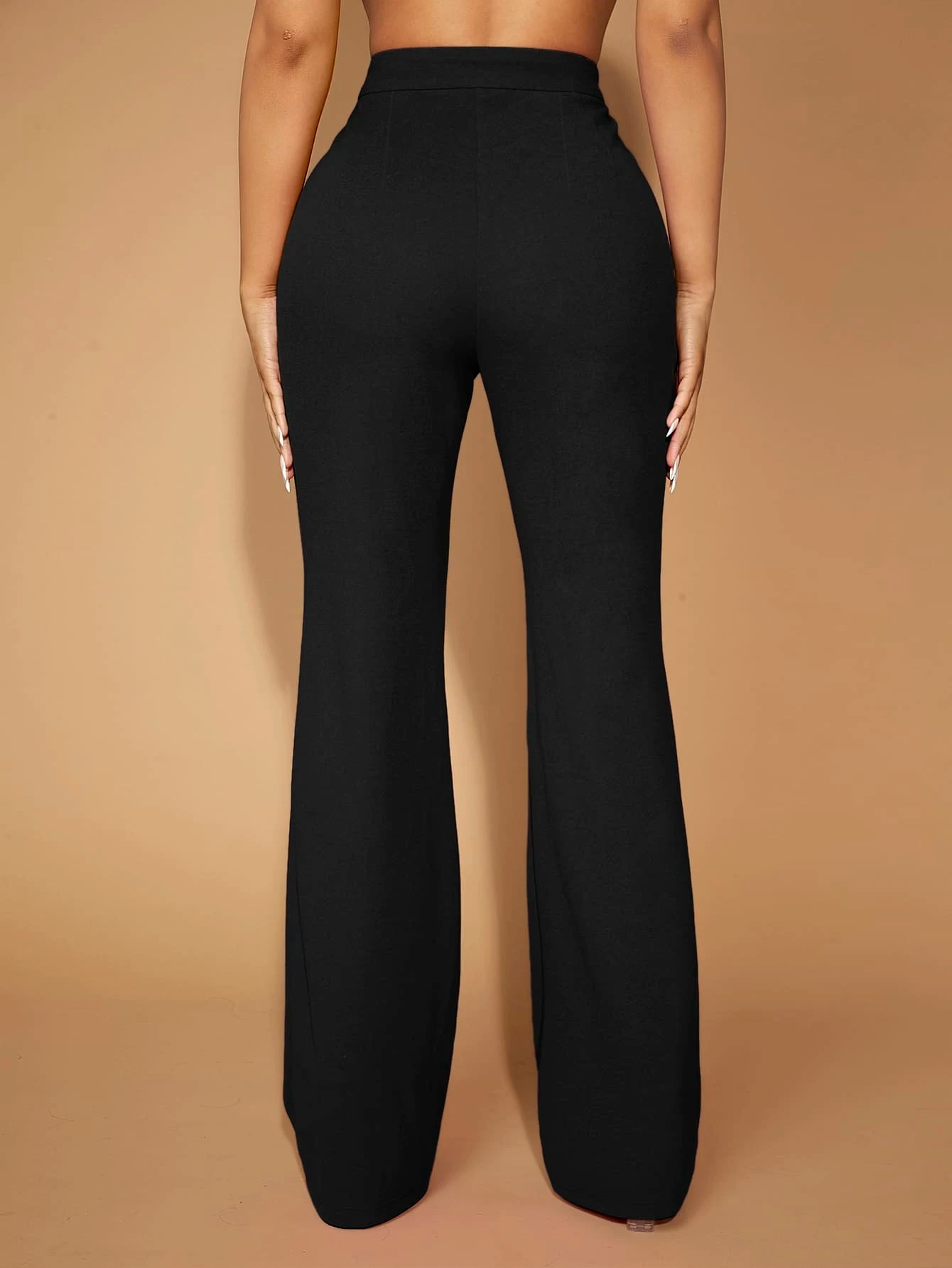 Women's Plain High Waist Flare - Mom Jeans Women review and price