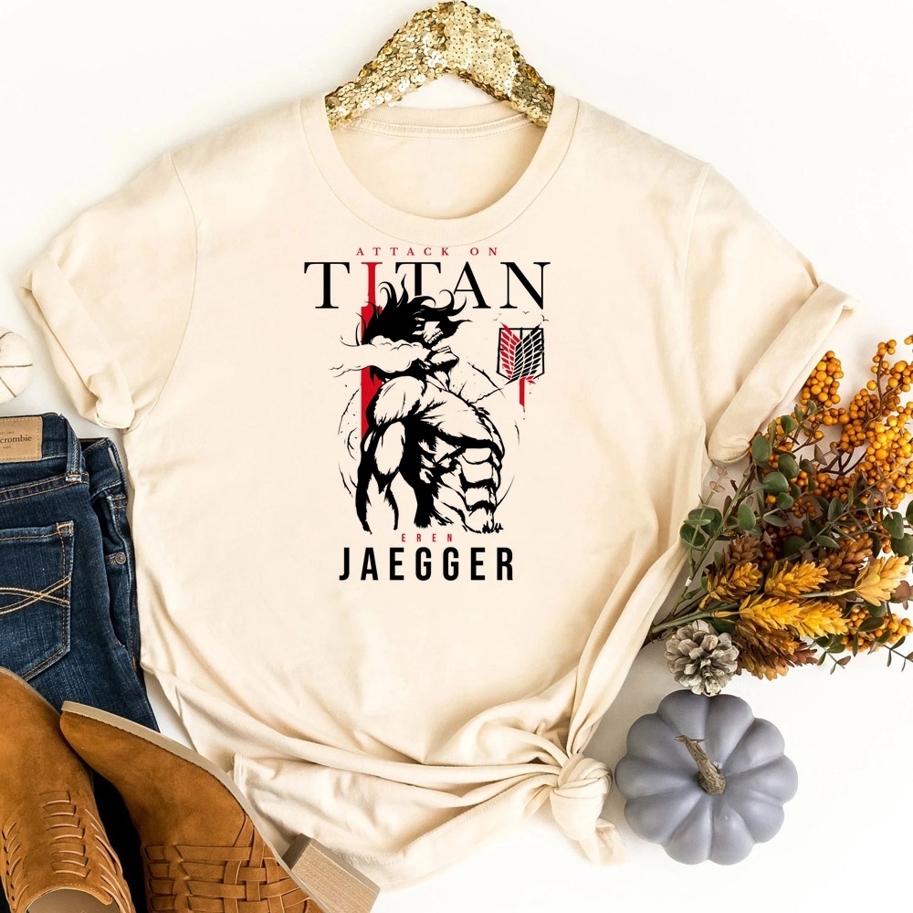Attack on Titan t-shirt shoujo - Women'S Fashion In The 80S review and price