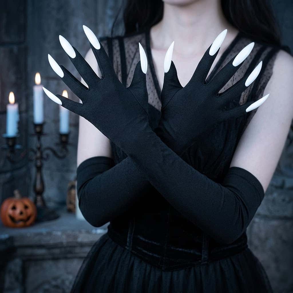 2026 Moon Girl Y2K Gothic Long - Women Fashion Gloves review and price