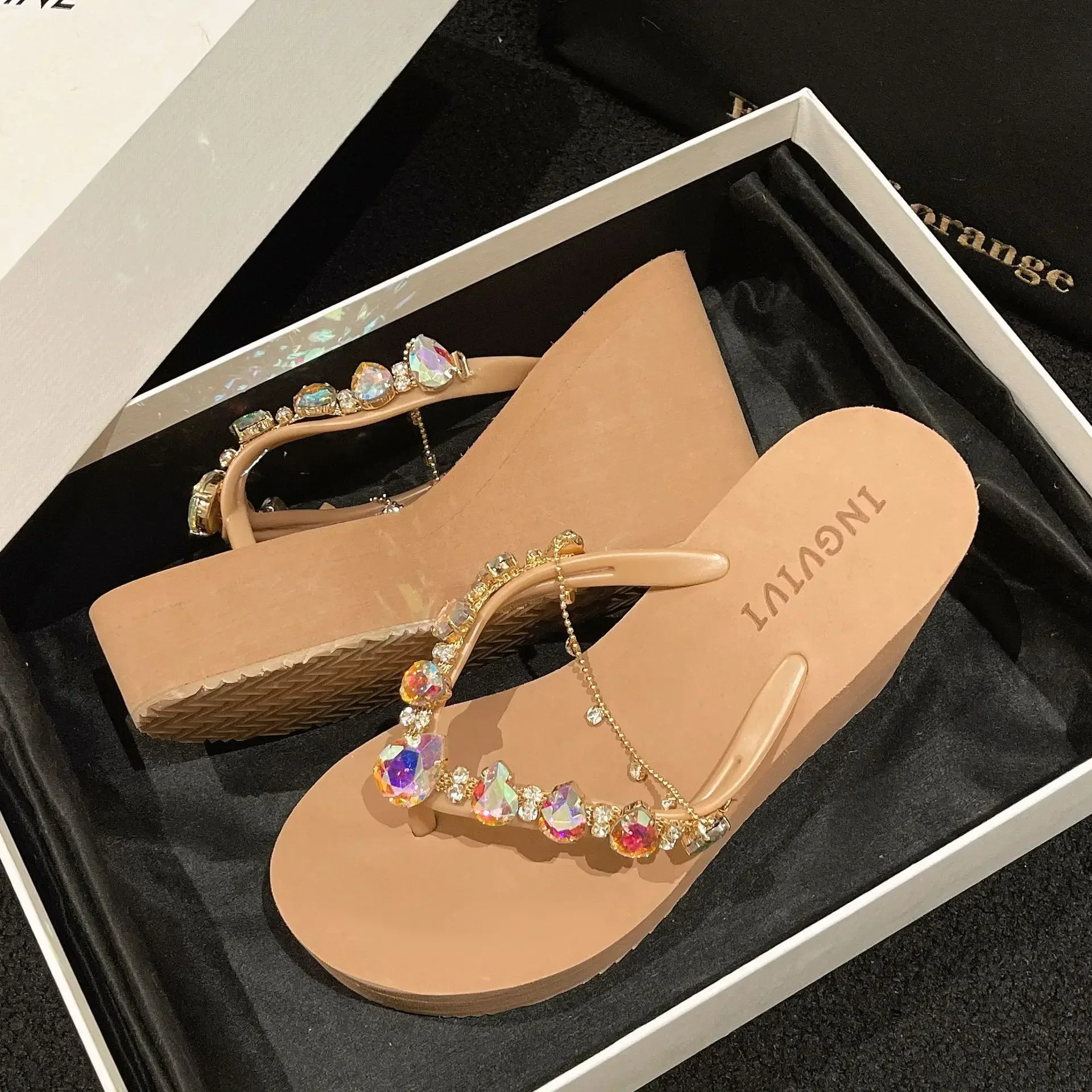 Flip Flops Women New High Heel - Women'S Fashion Jewellery review and price