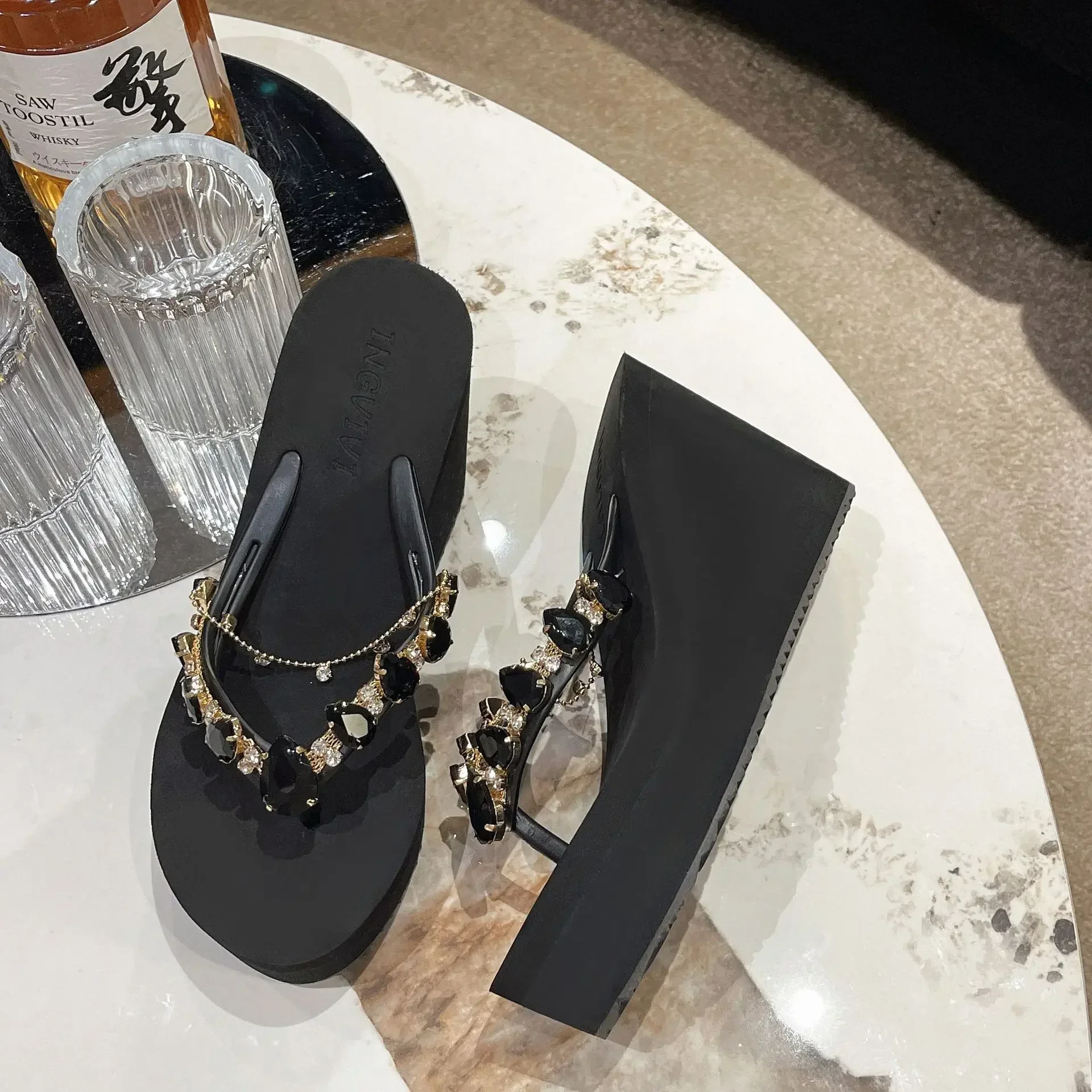 Flip Flops Women New High Heel - Women'S Fashion Jewellery review and price