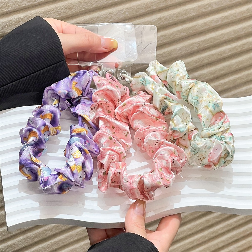 Women Silk Satin Scrunchies Un - Women'S Fashion Jewellery review and price