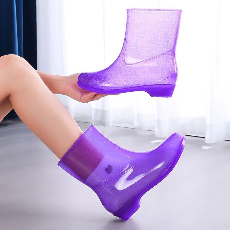 New Women's Rain Shoes Soft So - Women'S Fashion Rain Boots review and price