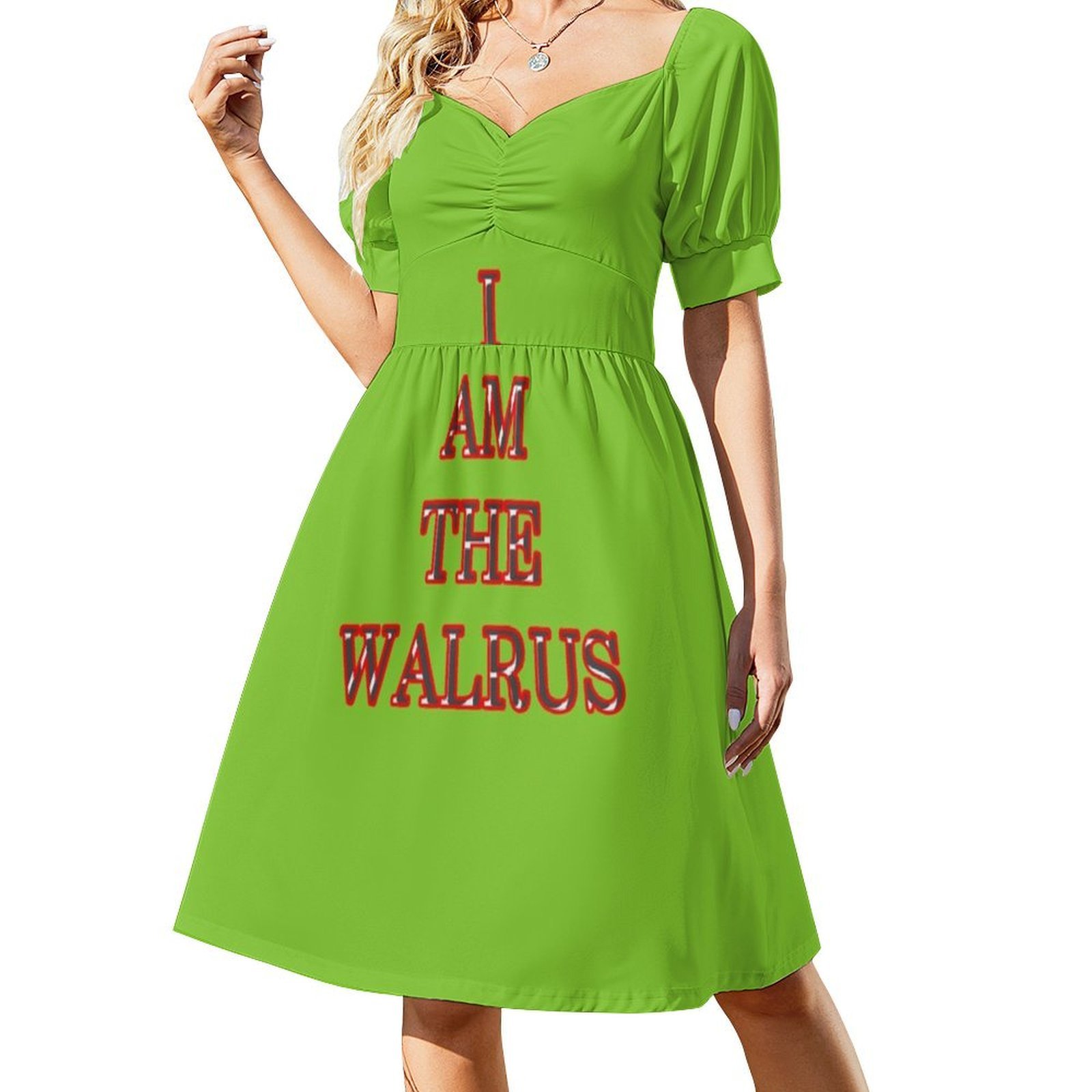 I Am The Walrus Floral Smock D - Smocked Dress Women review and price