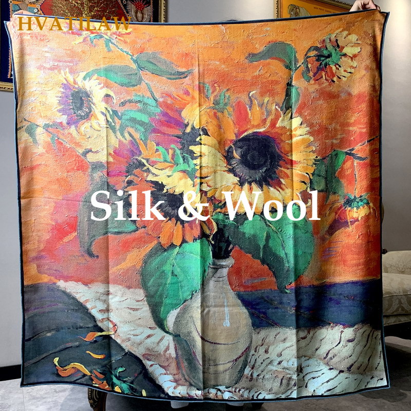 Elegant 30% Silk 70% Wool Scar - Women'S Fashion Poncho review and price
