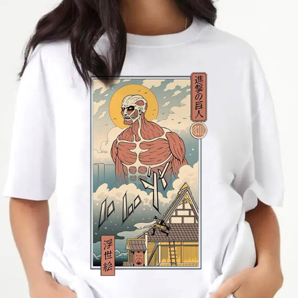 Attack on Titan shirt femme an - Women'S Fashion In The 80S review and price