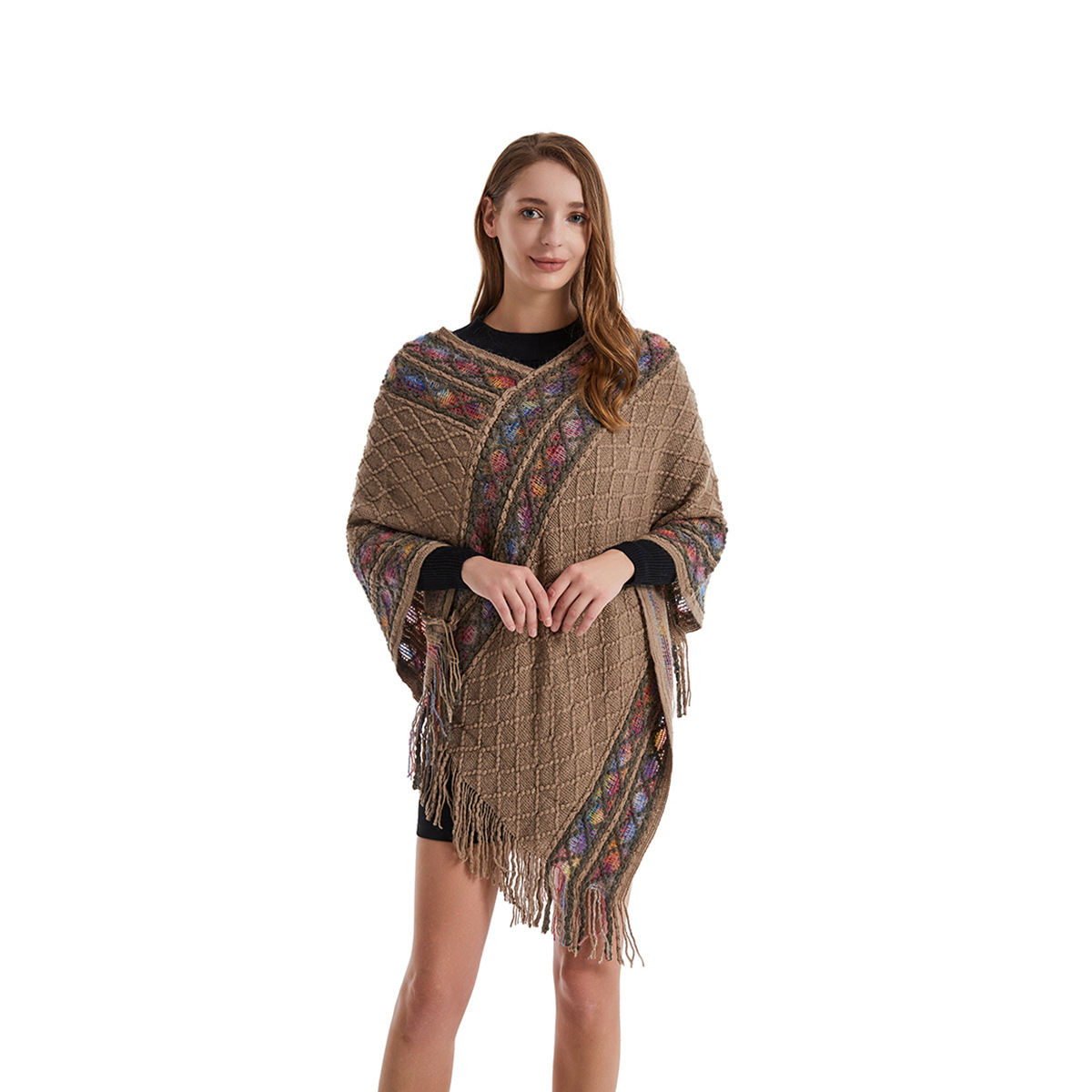 Women Spring Autumn Poncho Uni - Women'S Fashion Poncho review and price