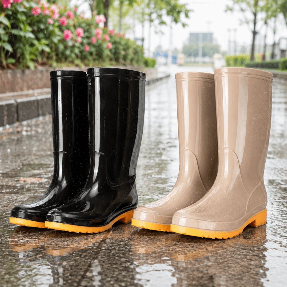 Non-slip Women's Long Rain Boo - Women'S Fashion Rain Boots review and price