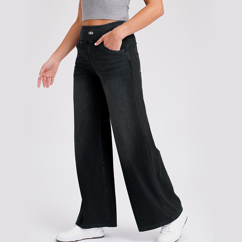 Women High Waist Wide Leg Deni - Mom Jeans Women review and price