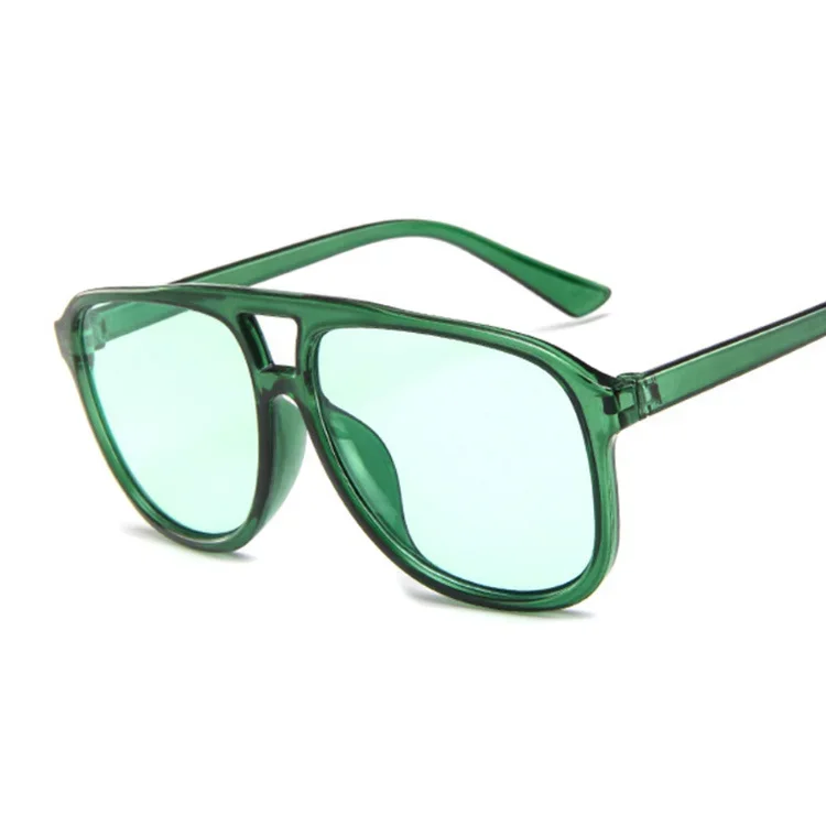 Woman Green Oversized Pilot Su - Women'S Fashion Eyewear review and price