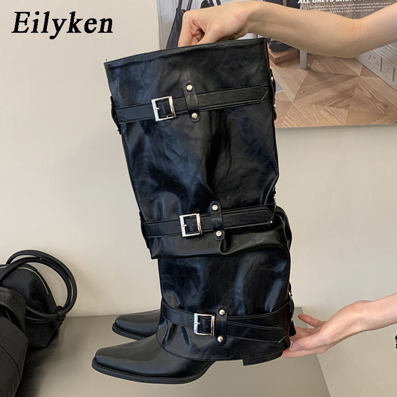 Eilyken Fashion Splicing Narro - Women'S Fashion Knee High Boots review and price