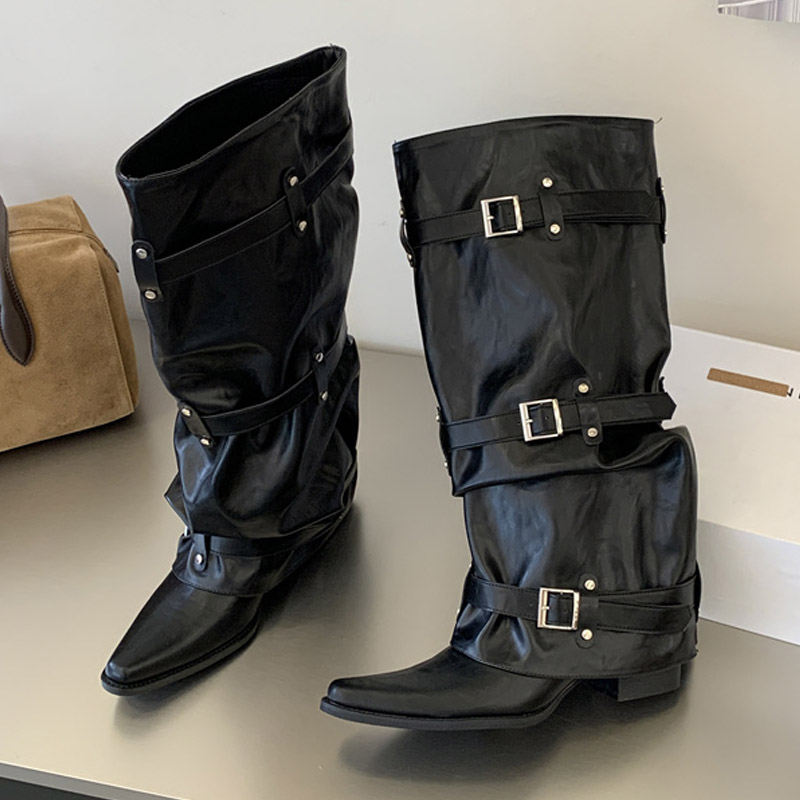 Eilyken Fashion Splicing Narro - Women'S Fashion Knee High Boots review and price
