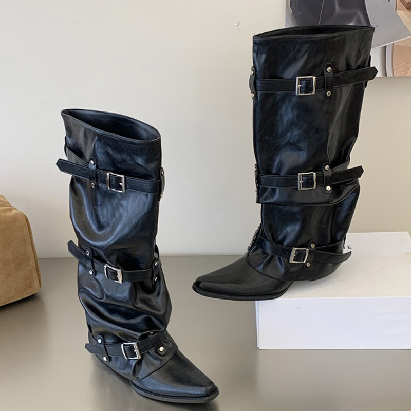 Eilyken Fashion Splicing Narro - Women'S Fashion Knee High Boots review and price